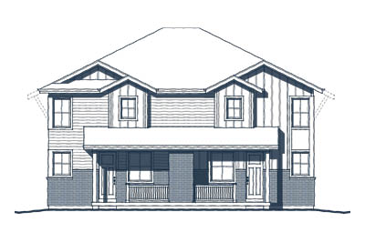single family concept drawing